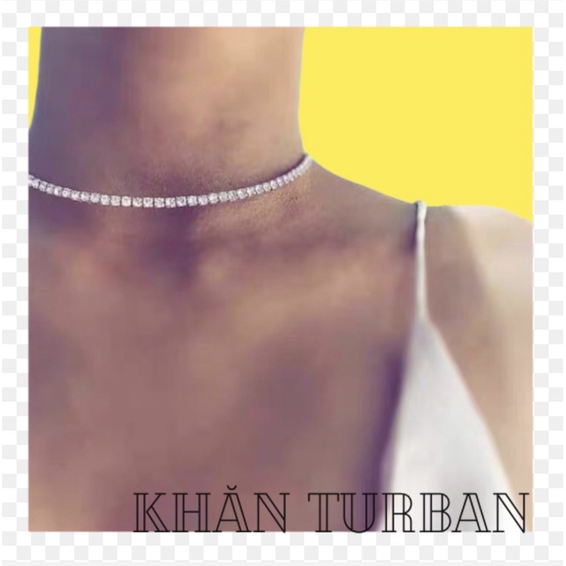 Vòng cổ đính đá - Choker đính đá lấp lánh