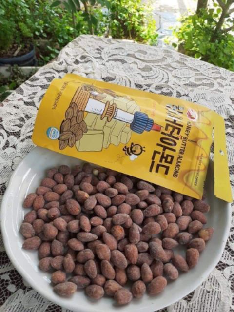 [Mã 77FMCGSALE1 giảm 10% đơn 250K] Hạnh Nhân Tẩm Bơ Mật Ong 200GRAM | BigBuy360 - bigbuy360.vn