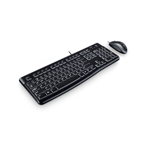 Chuột + bàn phím có dây MK120 logitech