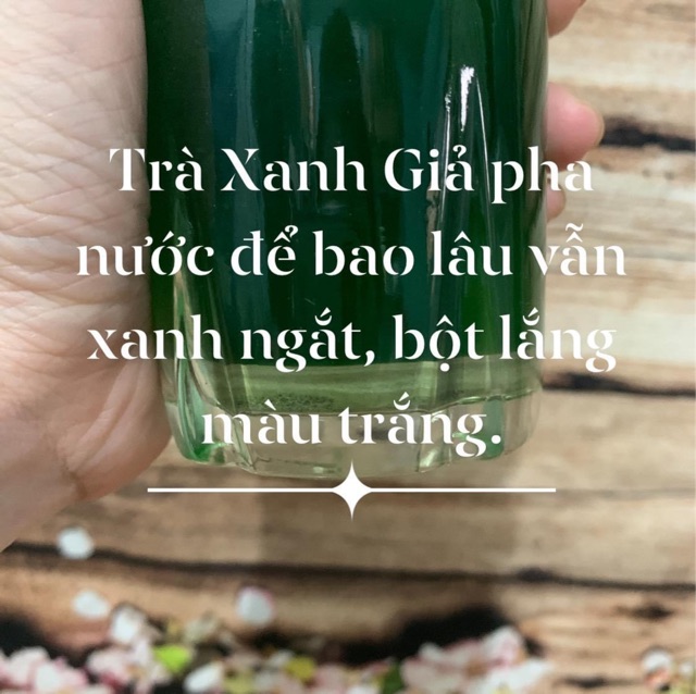 Bột Trà Xanh Dưỡng Da Nguyên Chất Handmade