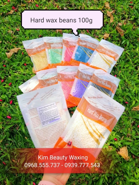 100g Sáp wax lông viên Hard wax beans Chính hãng