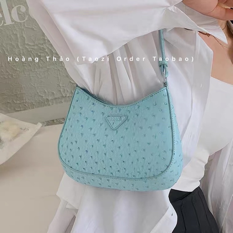 Túi kẹp nách - Có dây dài túi đeo chéo chất sần mẫu hot 2022