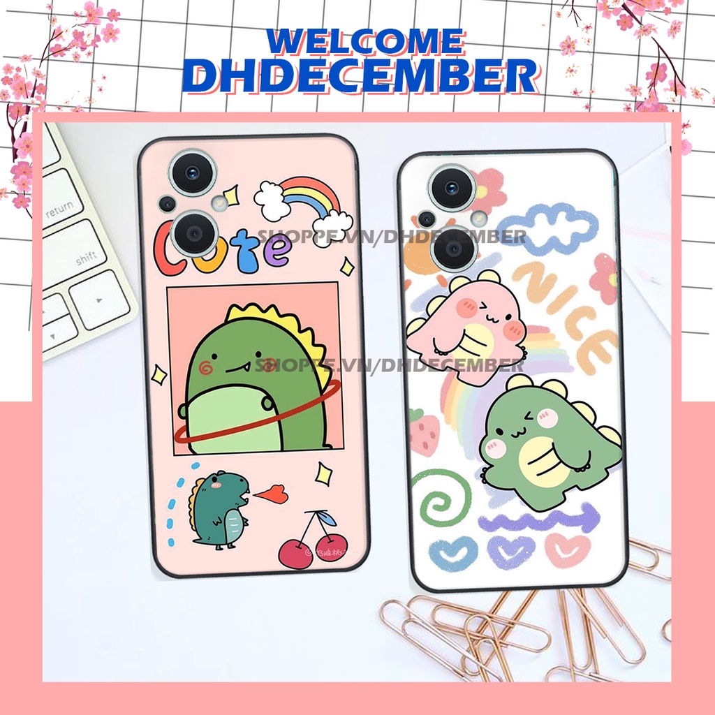 Ốp lưng Oppo RENO 7Z (7 Z) 5G -ỐP BẢO VỆ CAMERA in hình khủng long , gấu nâu xinh xắn, siêu cute  mà còn vô cùng RẺ- ĐẸP