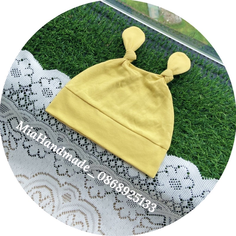 Mũ Turban Cho Bé Trai Gái  Mũ Thắt Tai Thỏ Xinh Xắn Cho Bé