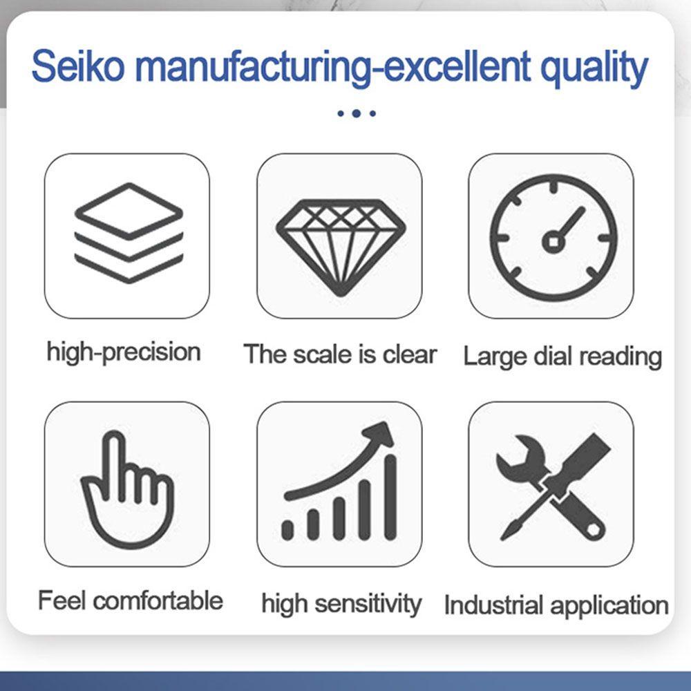 Đồng Hồ Đo Kim Loại M2.5 0-10mm Lug 0.01 Độ Phân Giải Cao