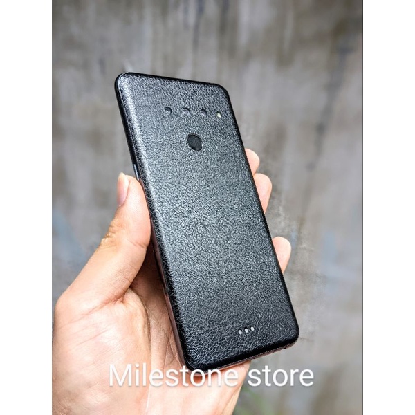 Miếng dán mặt lưng giả da cho điện thoại LG V50 ThinQ 5G, V40, G7, G8