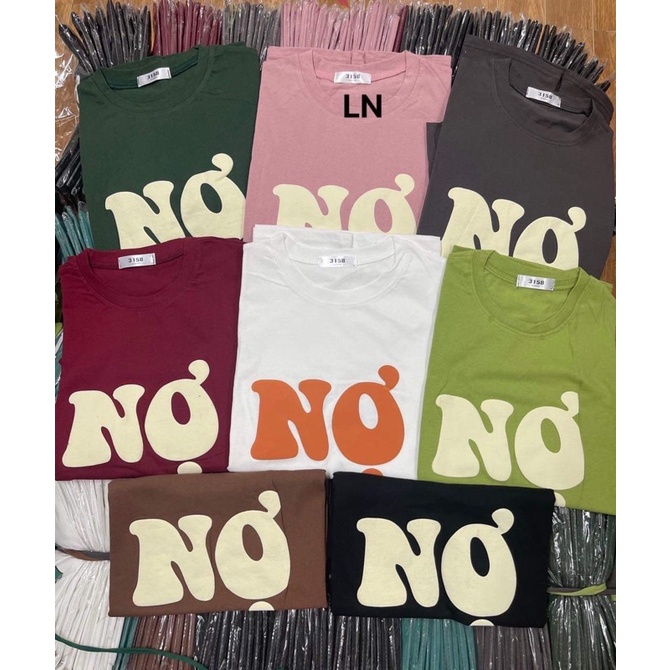 Áo phông chữ NỢ DA6