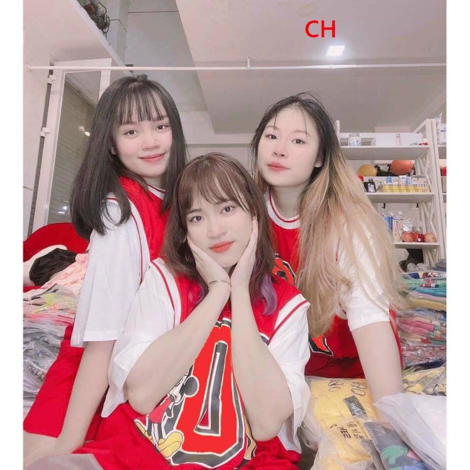 (ảnh thật) Áo phông bóng chày số 10 phong cách hàn quốc