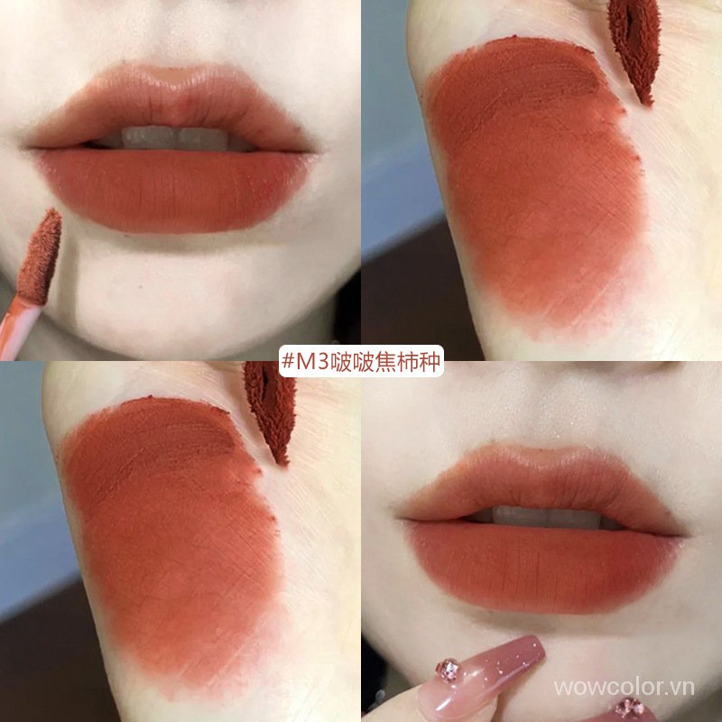 [Hàng mới về] Son Môi 6 Màu Tùy Chọn Chống Thấm Nước Thương Hiệu