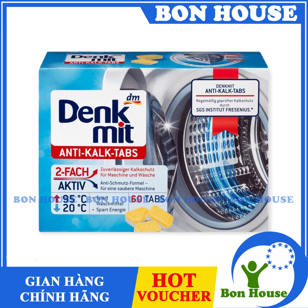 VỆ SINH LỒNG GIẶT DENKMIT