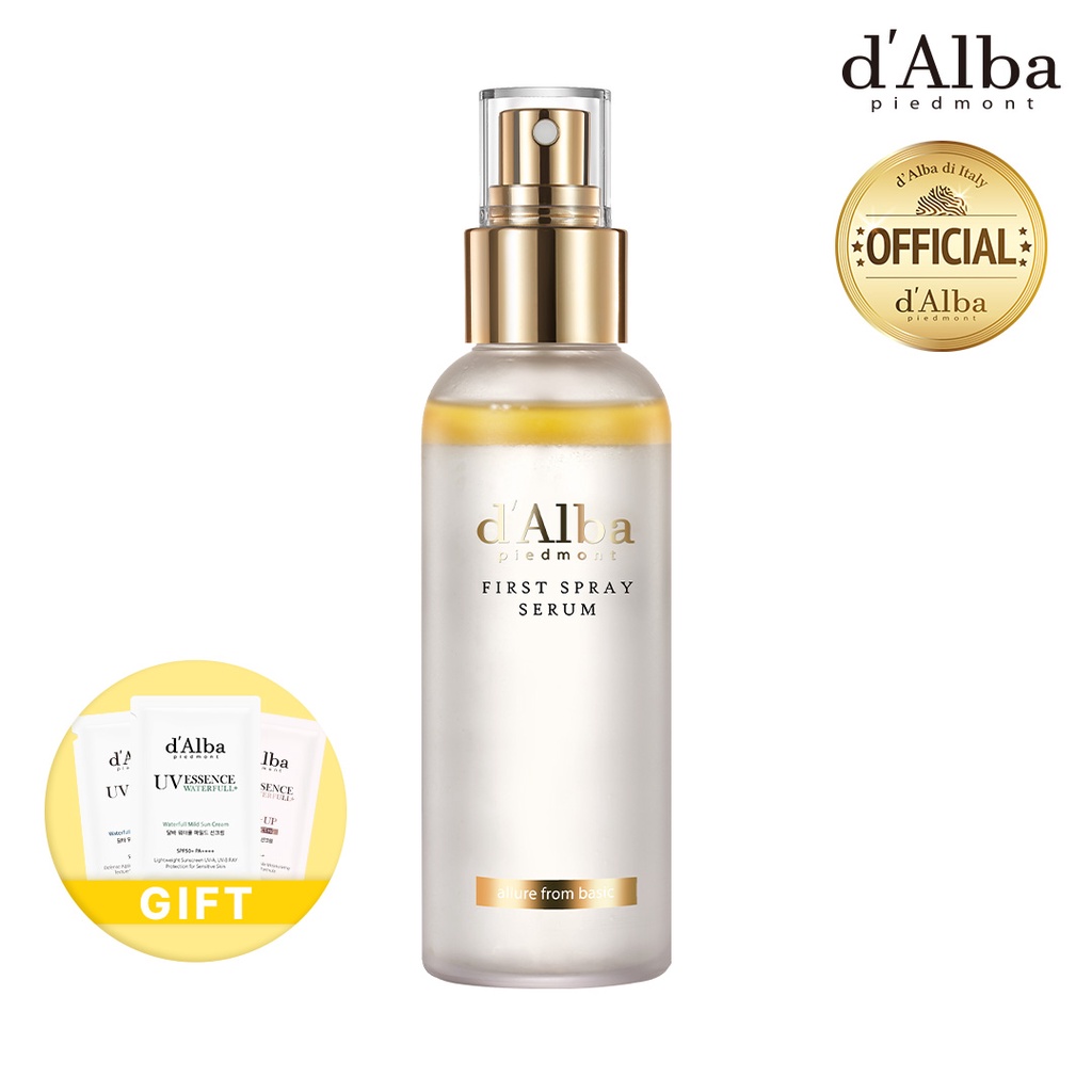 Serum dạng xịt khoáng D'Alba căng bóng da The First Spray Serum 50ml/100ml