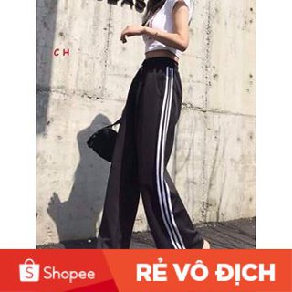 Quần ống rộng 3 sọc