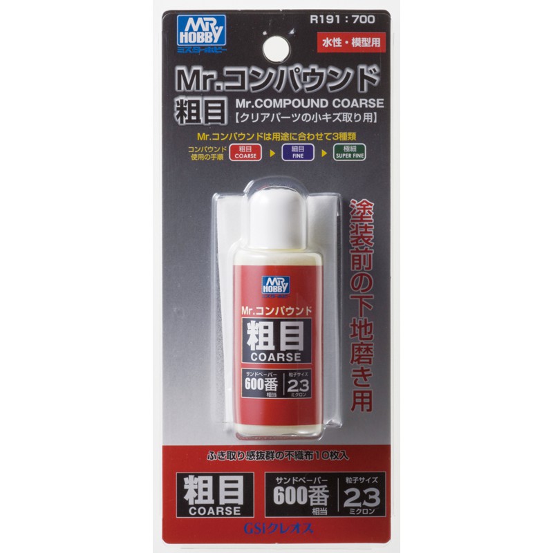 Gel đánh bóng - Mr Hobby Polishing Compound Rough / Fine / Super Fine