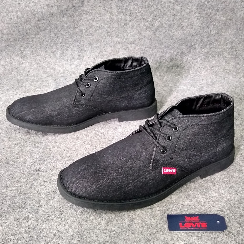 GIÀY BỐT JEAN NAM XÁCH TAY LEVI'S - DENIM SONOMA CHUKKA - MINH GA USA