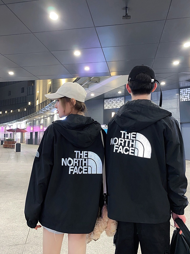 Áo Khoác Đi Mưa The North Face Có Mũ Trùm Đầu Chống Thấm Nước Dành Cho Nam Và Nữ