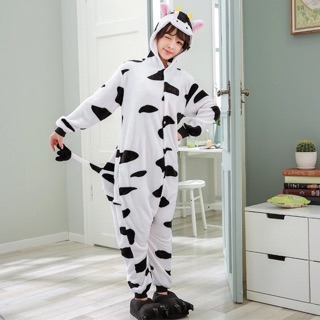 Pijama thú bông hình con bò