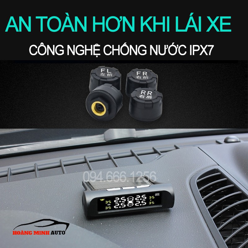 Cảm Biến Áp Suất lốp xe hơi TPMS cao cấp - pin năng lượng mặt trời - chíp chống nước IPX7 - bảo hành 12 tháng | BigBuy360 - bigbuy360.vn