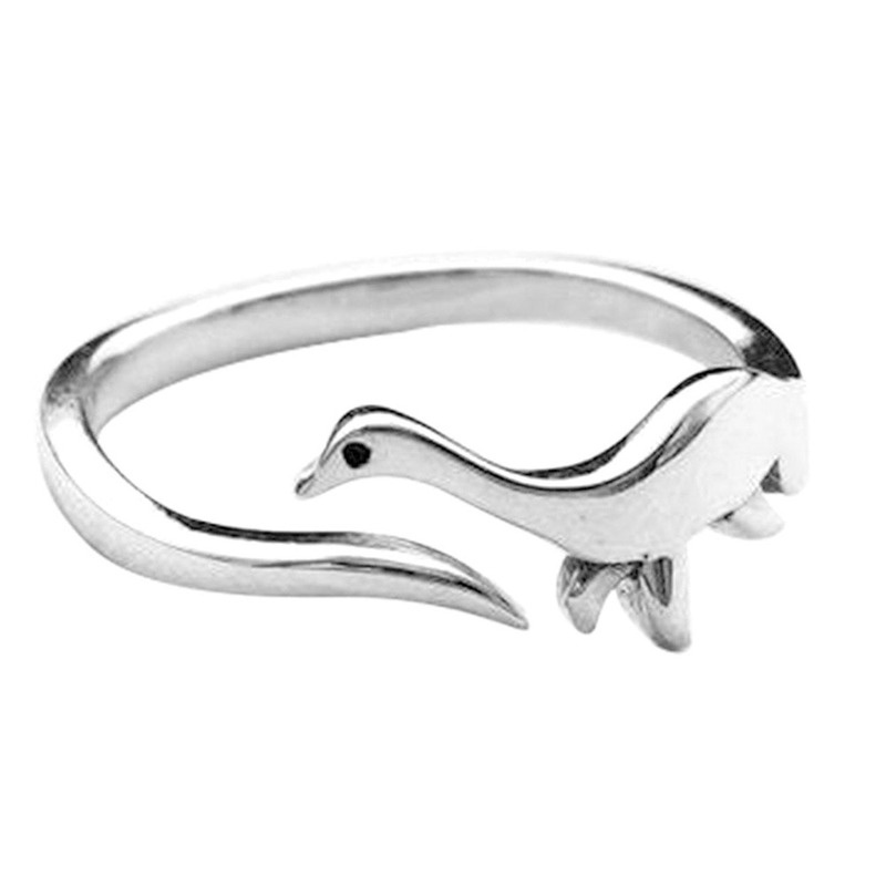 Nhẫn Hợp Kim Hình Khủng Long Thời Trang Dành Cho Nữ