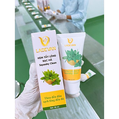 Kem Tẩy Lông Bạc Hà Ladevan [sạch lông sau 5 phút, mua 3 tuýp tặng 1 mỡ trăn nguyên chất] | BigBuy360 - bigbuy360.vn