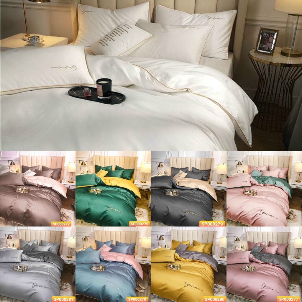 Bộ Gối Lụa Sumoi 60S Siêu Sịn Mát Mịn