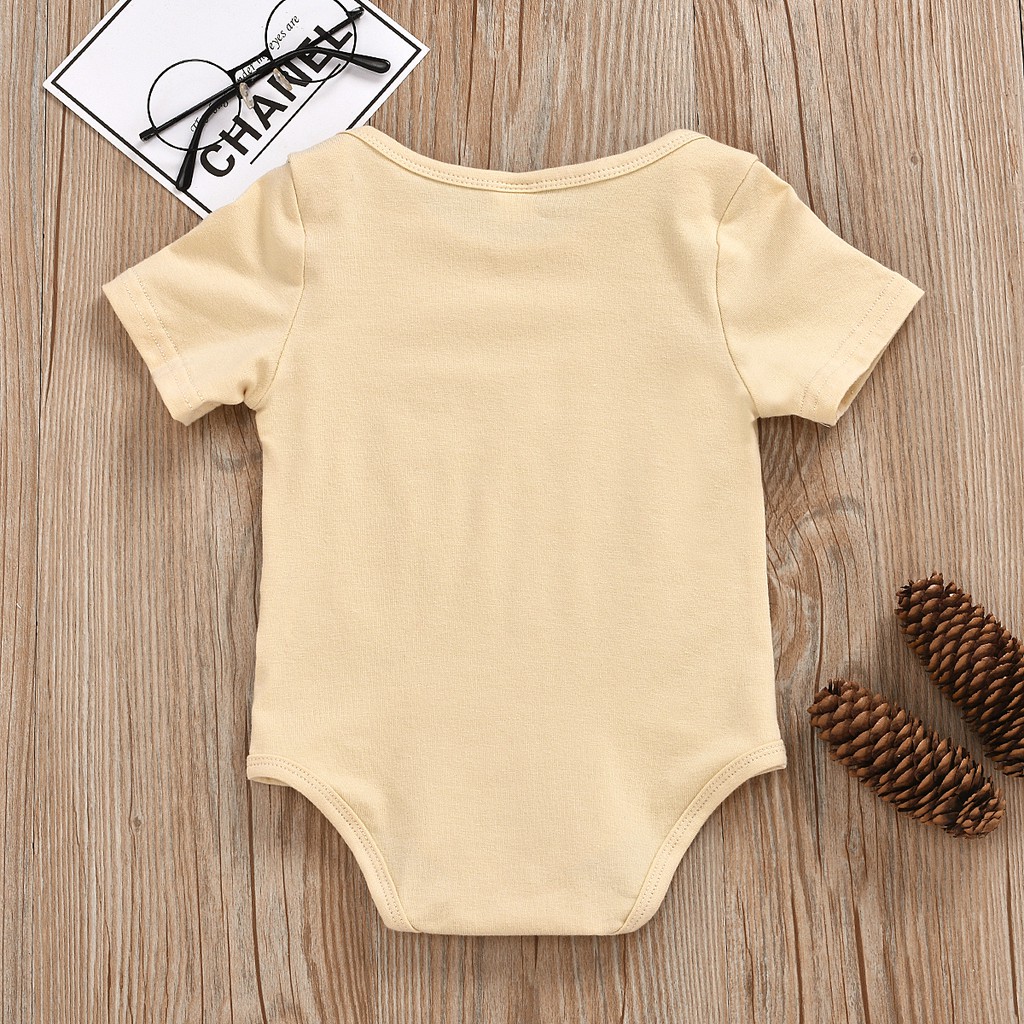 Bộ Bodysuit In Chữ Cho Bé