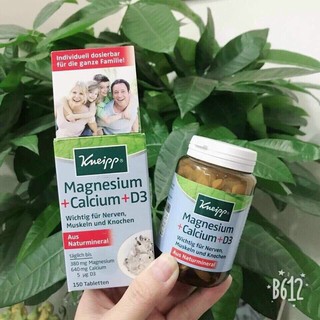 Thực phẩm 𝐊𝐧𝐞𝐢𝐩𝐩 𝐌𝐚𝐠𝐧𝐞𝐬𝐢𝐮𝐦 + 𝐂𝐚𝐥𝐜𝐢𝐮𝐦 + 𝐃𝟑