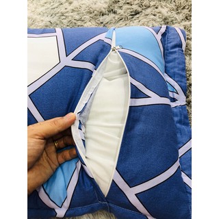 💖FREESHIP💖 Đôi Vỏ Gối Đầu Cotton Hàn Quốc Loại Dày Đẹp Có Lót Bông - Kích Thước 45cm x 65cm