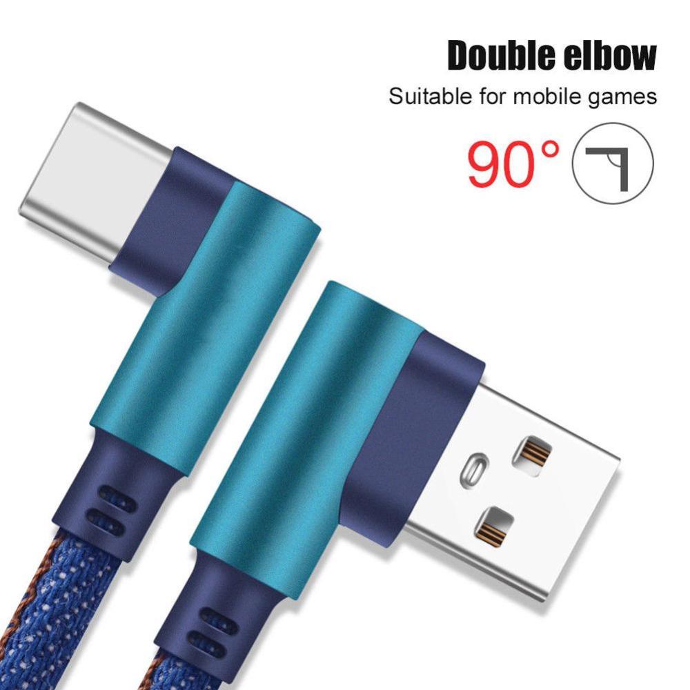 Dây Cáp Sạc Nhanh DIGIFOUNDER C 90 Độ Cổng USB C 3.1 C9L1