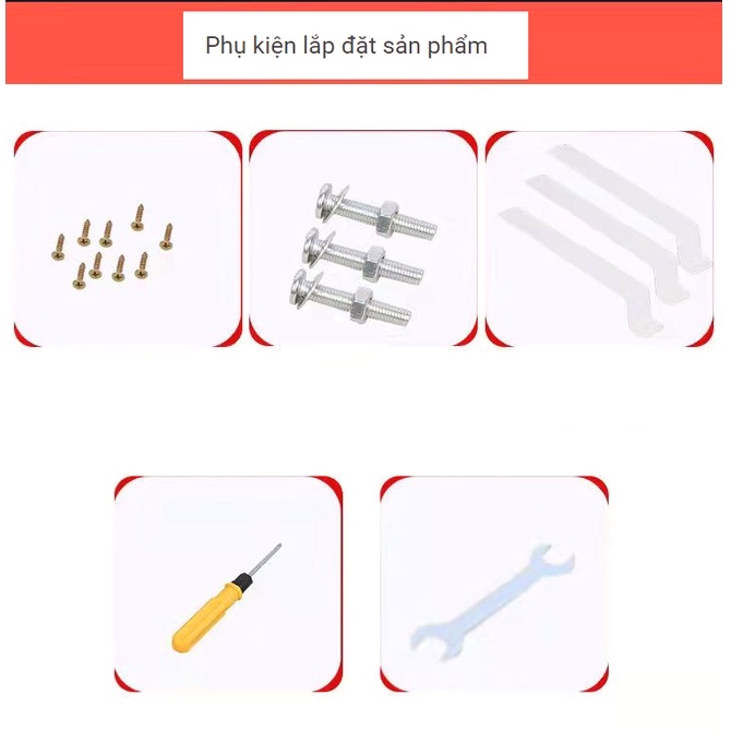 Hàng rào giường gấp hợp kim nhôm vân gỗ cho người già và trẻ em