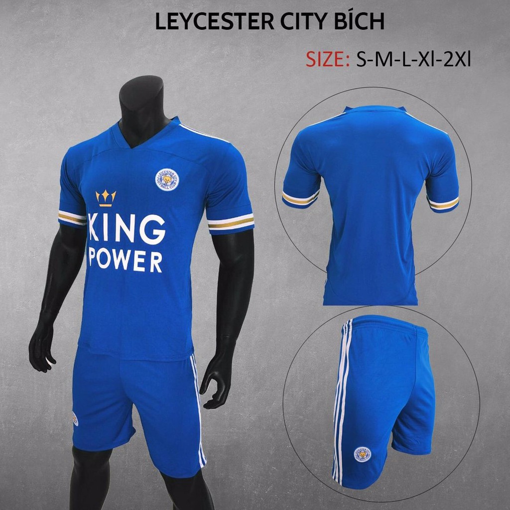 Bộ Bóng Đá Leicester Sân Nhà 2020 - 2021 - ViKi Sport