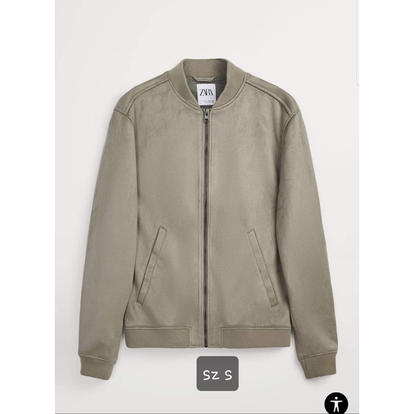 Bomber da lộn zara authenric vợt sale
