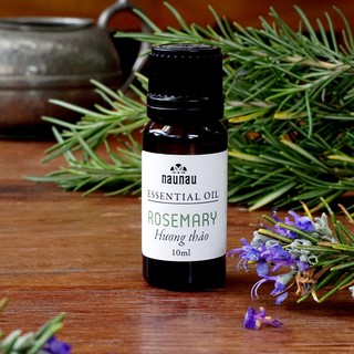 Tinh Dầu Rosemary NauNau Chính Hãng Hương Thảo Dịu Nhẹ Hợp Dùng Xông Phòng Thư Giãn 10ml