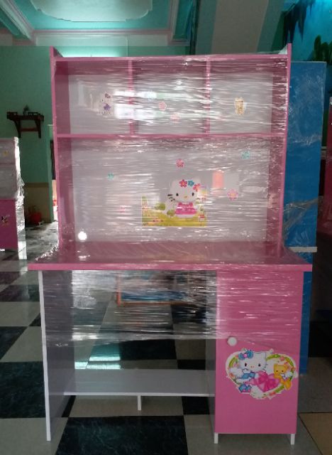 Bàn học sinh liền kệ dài 80cm, 1m, 1m2