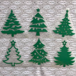 Hình ủi, hình ép nhiệt - Set cây thông noel