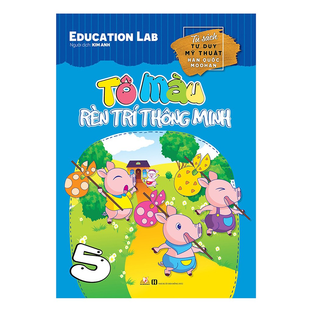 Sách - Tô màu rèn trí thông minh Tập 5