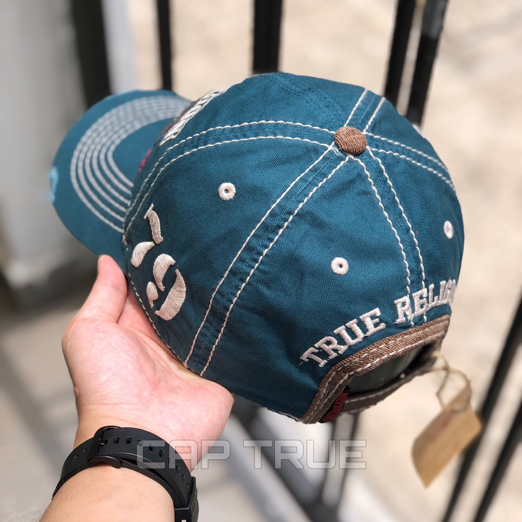 Mũ Lưỡi Trai Thời Trang Nam Nữ - Nón Ông Địa TRUE RELIGION Địa 79 U Đội Là Chất
