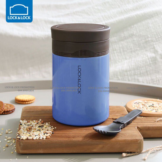 [ Lock&Lock ] Hộp Giữ Nhiệt Đựng Thức Ăn Lock&Lock New Wave Food Jar LHC8024 (500ml)