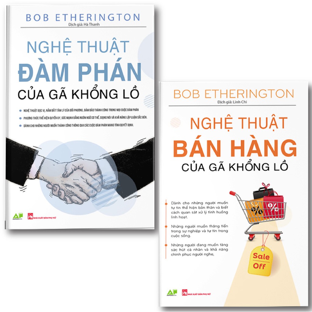 Sách - Nghệ Thuật Đàm Phán + Bán Hàng Của Gã Khổng Lồ ( 2 Cuốn )