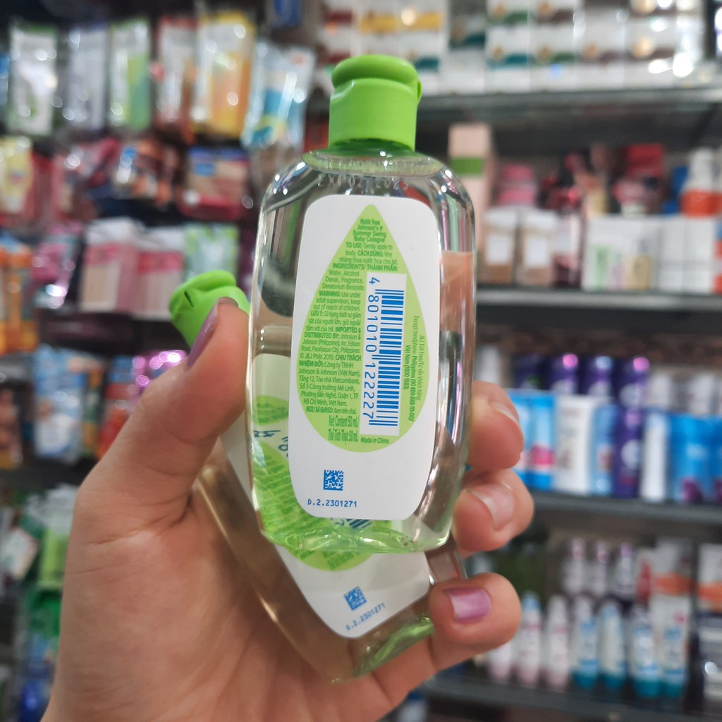 Nước hoa hương mùa hè Johnson’s Baby 50ml