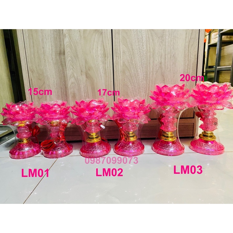 Đèn hoa sen đổi màu