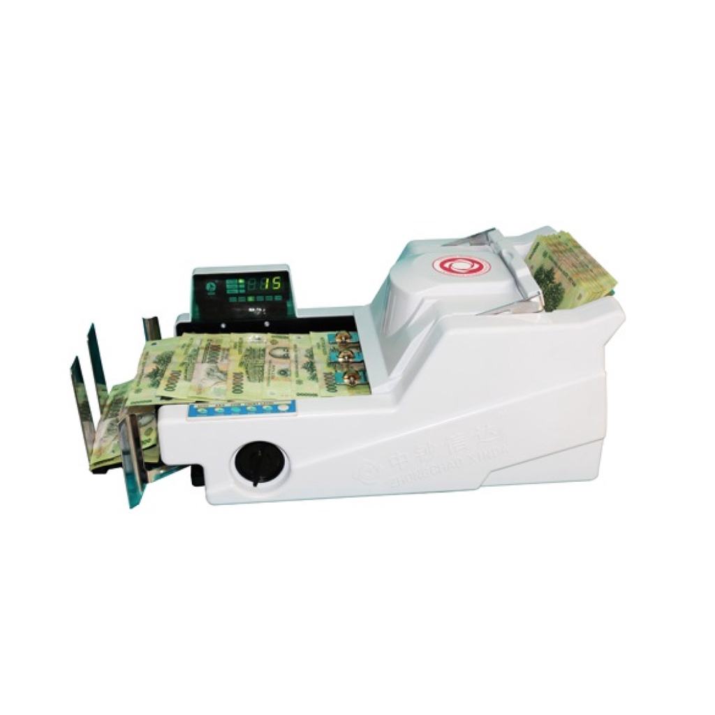 Máy Đếm Tiền Xinda Super BC 28F Cho Văn Phòng 2022 - Hàng Chính Hãng - Có Xuất VAT