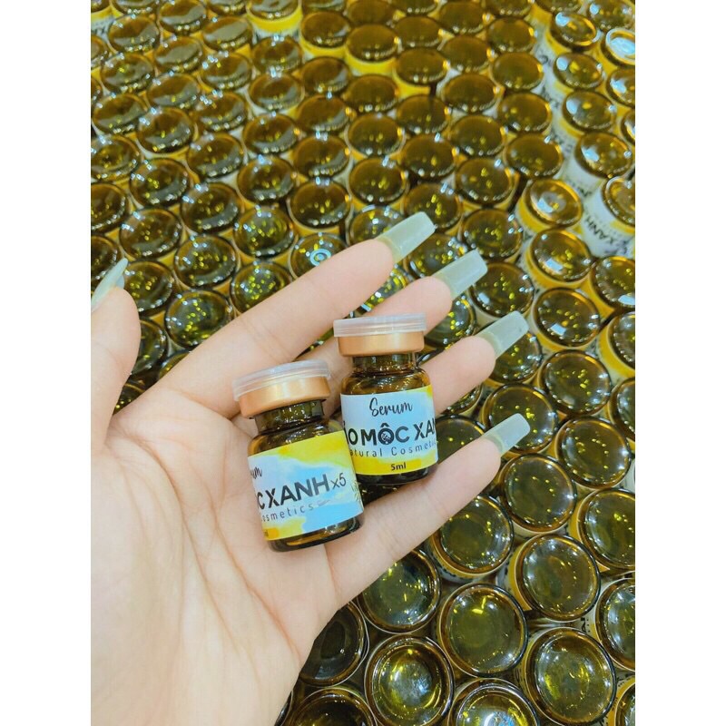 Combo 5 Hộp Serum Thảo Mộc Xanh X5 Hàng Chính Hãng