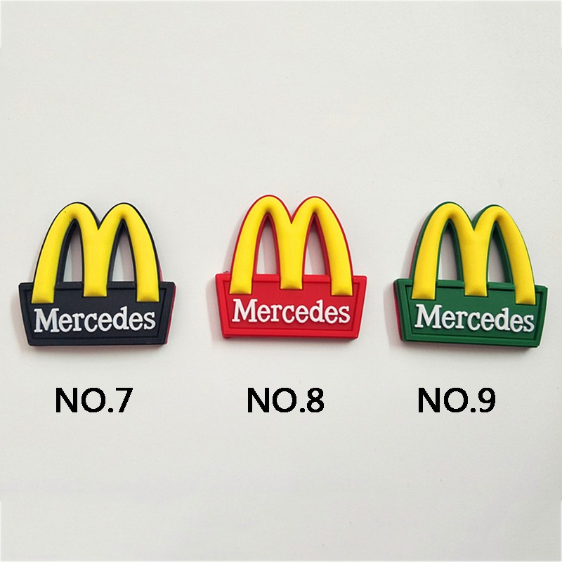 Miếng Dán Bảng Chữ Cái / Số Bằng Nhựa abs Trang Trí Đuôi Xe Hơi mercedes benz glk w124 w168 w210 w211 w203 w204 sls