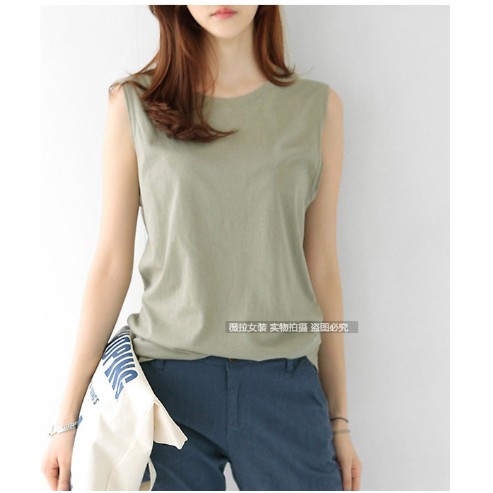 [FREE SHIP ĐƠN TỪ 50K] Áo tanktop nữ trơn cá tính HARI0520 1