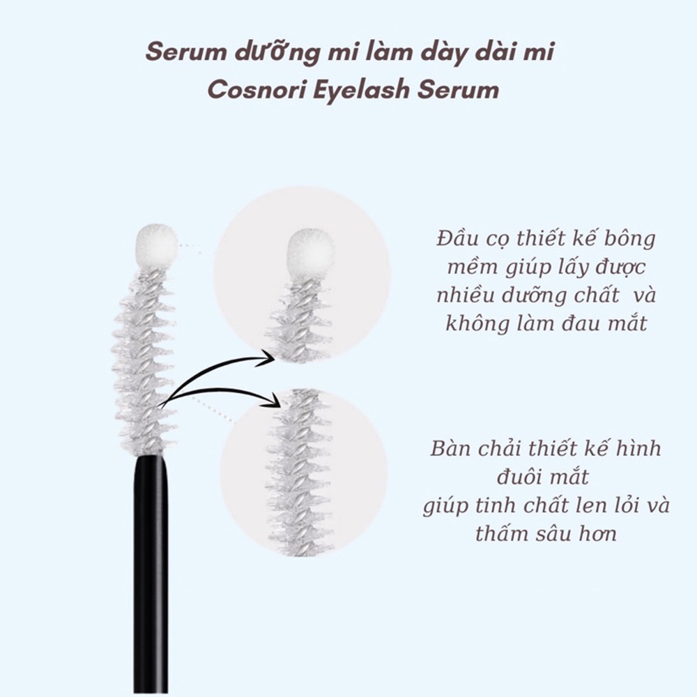 Tinh Chất Dưỡng Mi COSNORI Long Active Eyelash Serum 9g