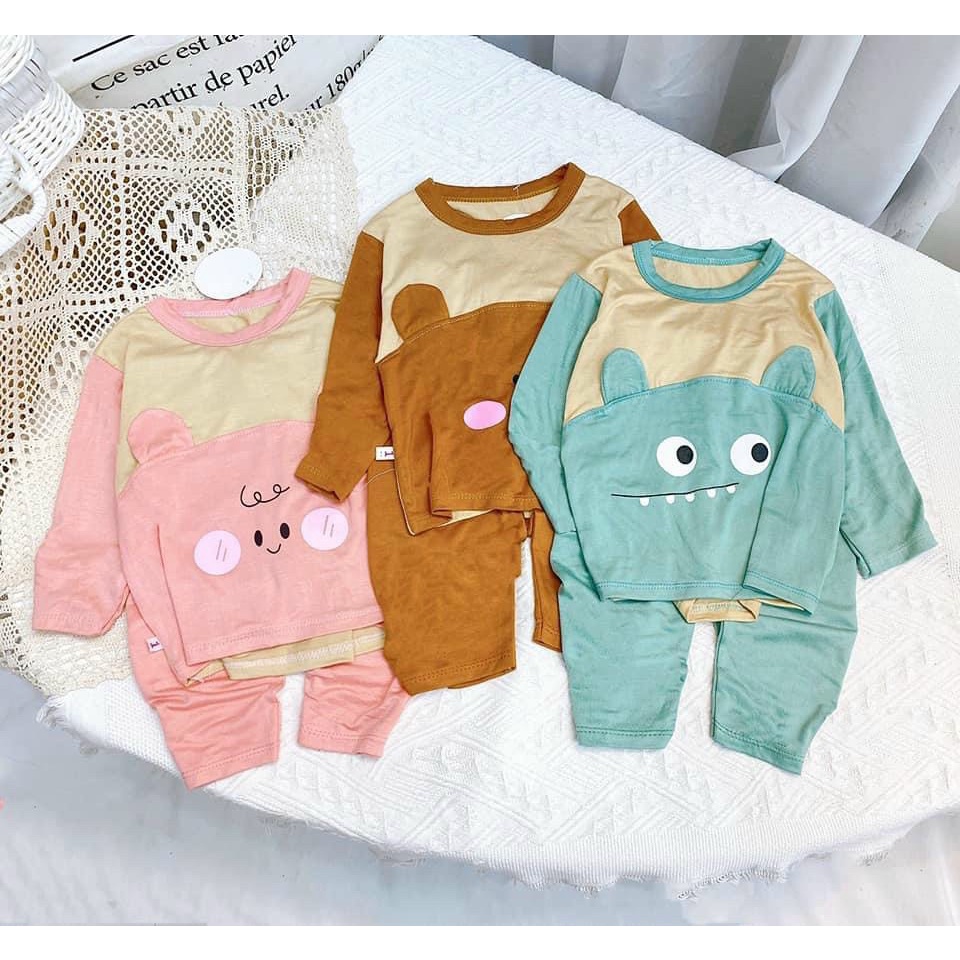 (HÀNG LOẠI 1) Bộ áo Gấu trẻ em 0-5 tuổi  - Hàng thun lạnh mát