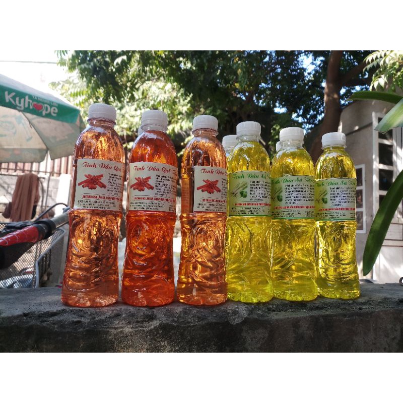 Nước cất tinh dầu sả cực thơm xua đuổi muỗi chống côn chùng chống ẩm mốc chai 500ml