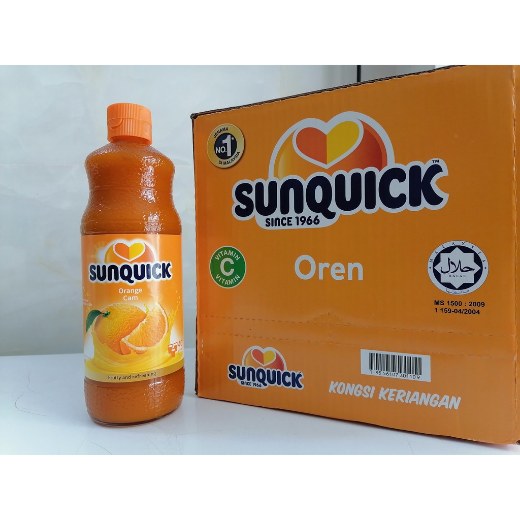 Nước ép cam Sunquick 840ML