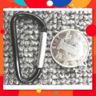 Móc Khóa Treo - Chữ D - Carabiner  1k 1000đ 1000 - Hàng Có Sẵn Trong Kho