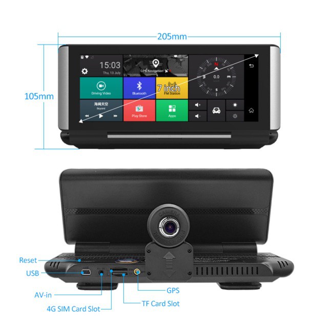 [Sale] Màn hình Android Taplo tích hợp camera trước và sau | BigBuy360 - bigbuy360.vn